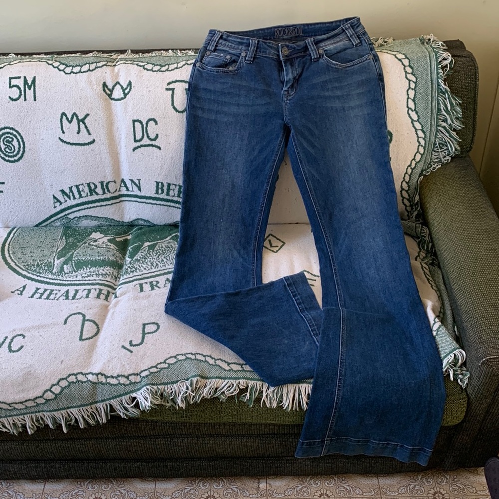 Rock and Roll Denim Trouser Pants